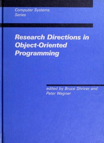 Research directions in object-oriented programming
