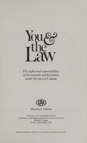 You & the law