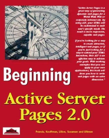 Beginning Active server pages 2.0