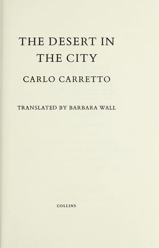 The desert in the city