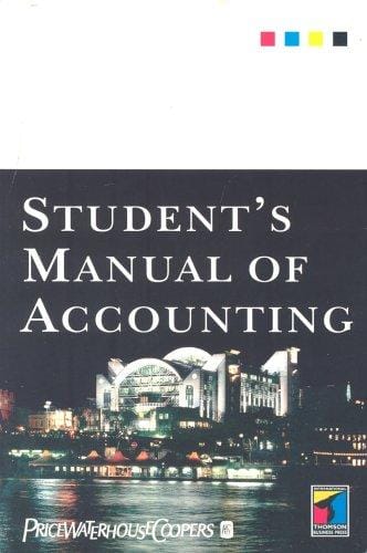 Studentʾs manual of accounting