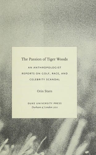 The passion of Tiger Woods