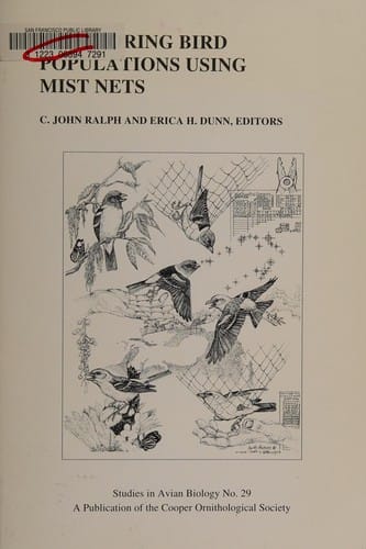 Monitoring bird populations using mist nets