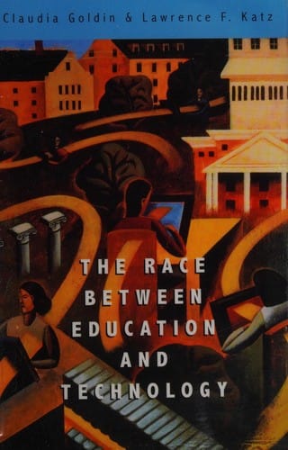 The race between education and technology