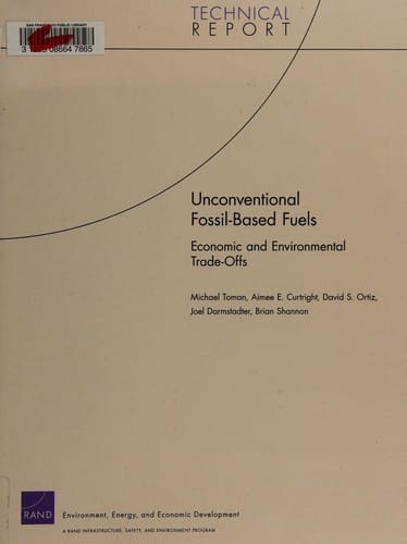 Unconventional fossil-based fuels