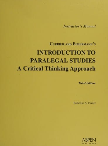 Introduction to paralegal studies