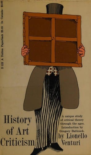 History of art criticism