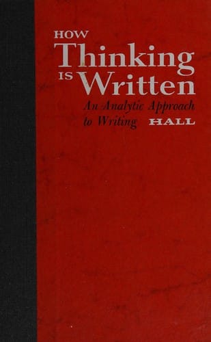 How thinking is written