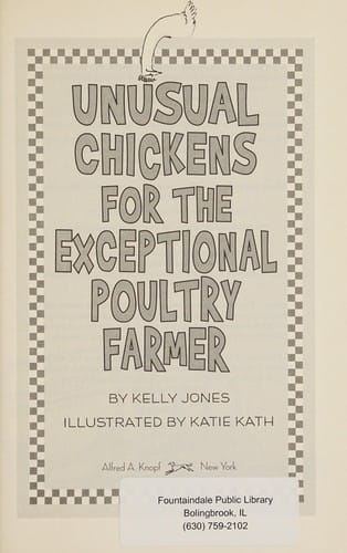 Unusual chickens for the exceptional poultry farmer