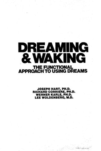 Dreaming & waking