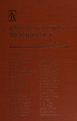 Annual review of microbiology