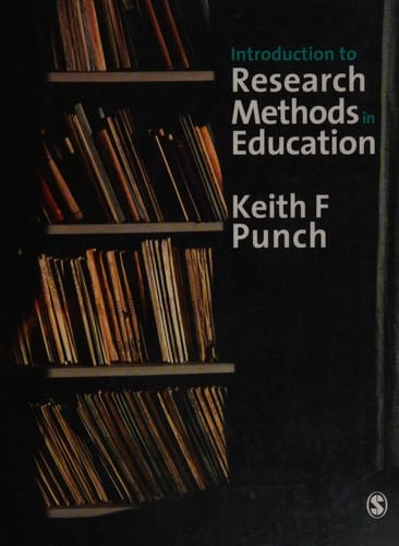 Introduction to research methods in education