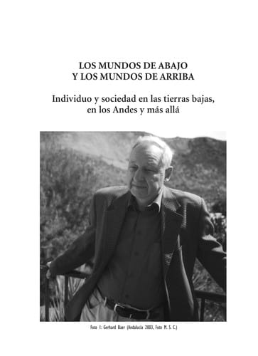 Los mundos de abajo y los mundos de arriba