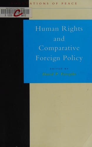 Human rights and comparative foreign policy
