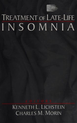 Treatment of late-life insomnia
