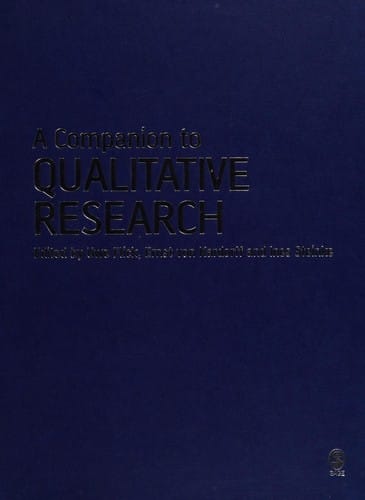 COMPANION TO QUALITATIVE RESEARCH; ED. BY UWE FLICK