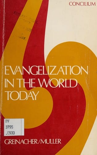 Evangelization in the world today