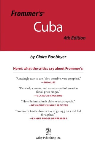 Frommer's Cuba