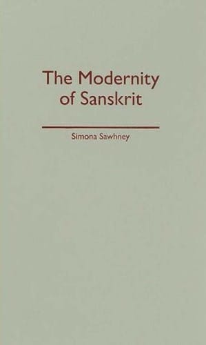 The modernity of Sanskrit