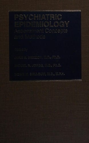 Psychiatric epidemiology