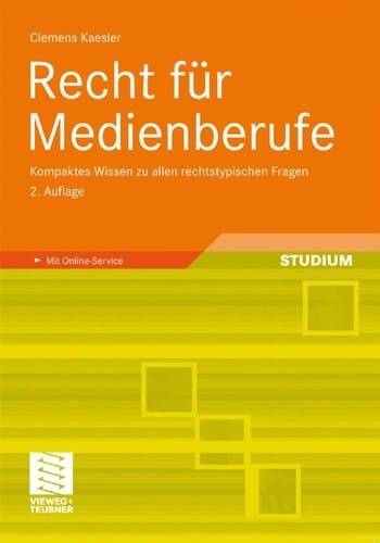 Recht fu r Medienberufe