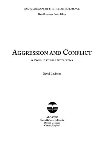 Aggression and conflict