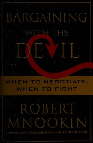 Bargaining with the devil