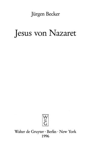 Jesus von Nazaret