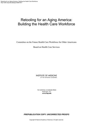 Retooling for an aging America