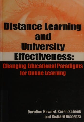Distance learning and university effectiveness