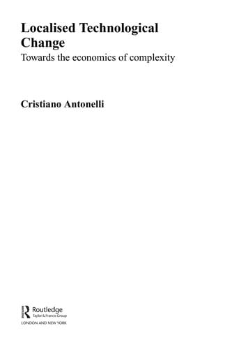 Localised technological change