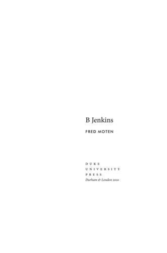 B Jenkins