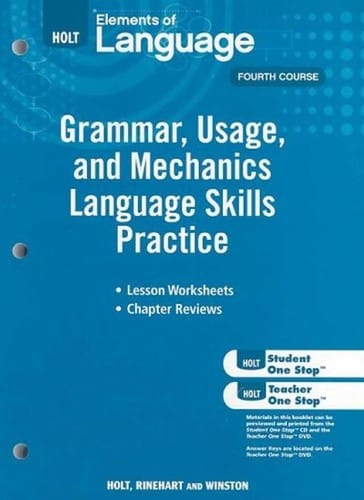 Grammar, usage, and mechanics