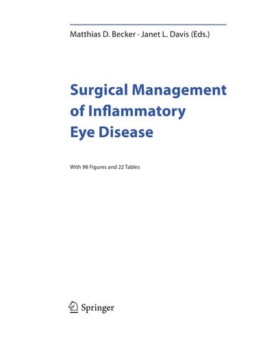Surgical Management of Inflammatory Eye Disease
