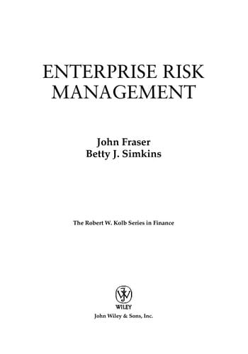 Enterprise Risk Management
