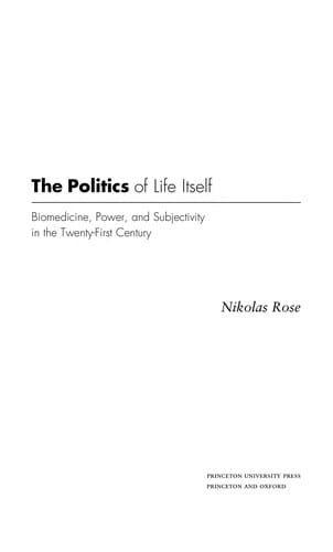 The Politics of Life Itself