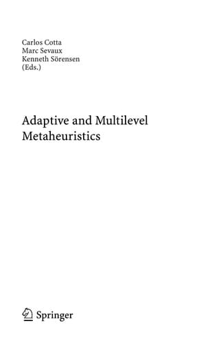Adaptive and multilevel metaheuristics