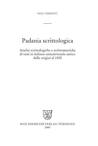 Padania scrittologica