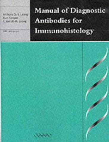 Manual of diagnostic antibodies for immunohistology