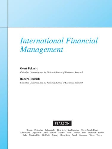 International financial management