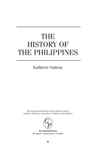 The history of the Philippines