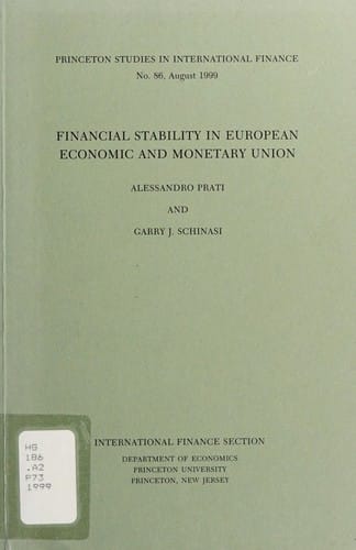 Financial stability in European Economic and Monetary Union