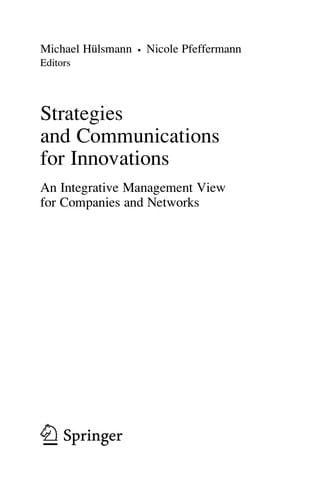 Strategies and Communications for Innovations