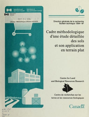 Cadre méthodologique d'une étude détaillée des sols et son application en terrain plat