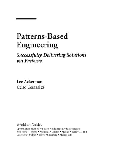 Patterns-based engineering
