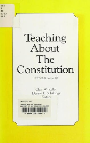 Teaching about the Constitution