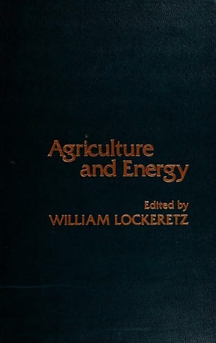 Agriculture and energy