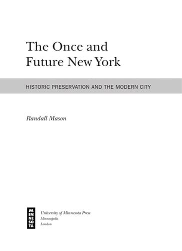 The once and future New York