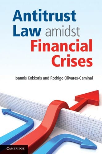 Antitrust law amidst financial crises