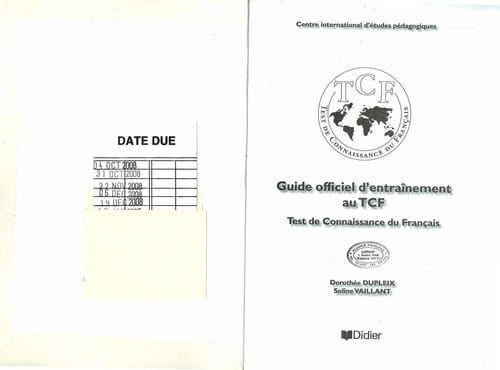 Test de connaissance du français